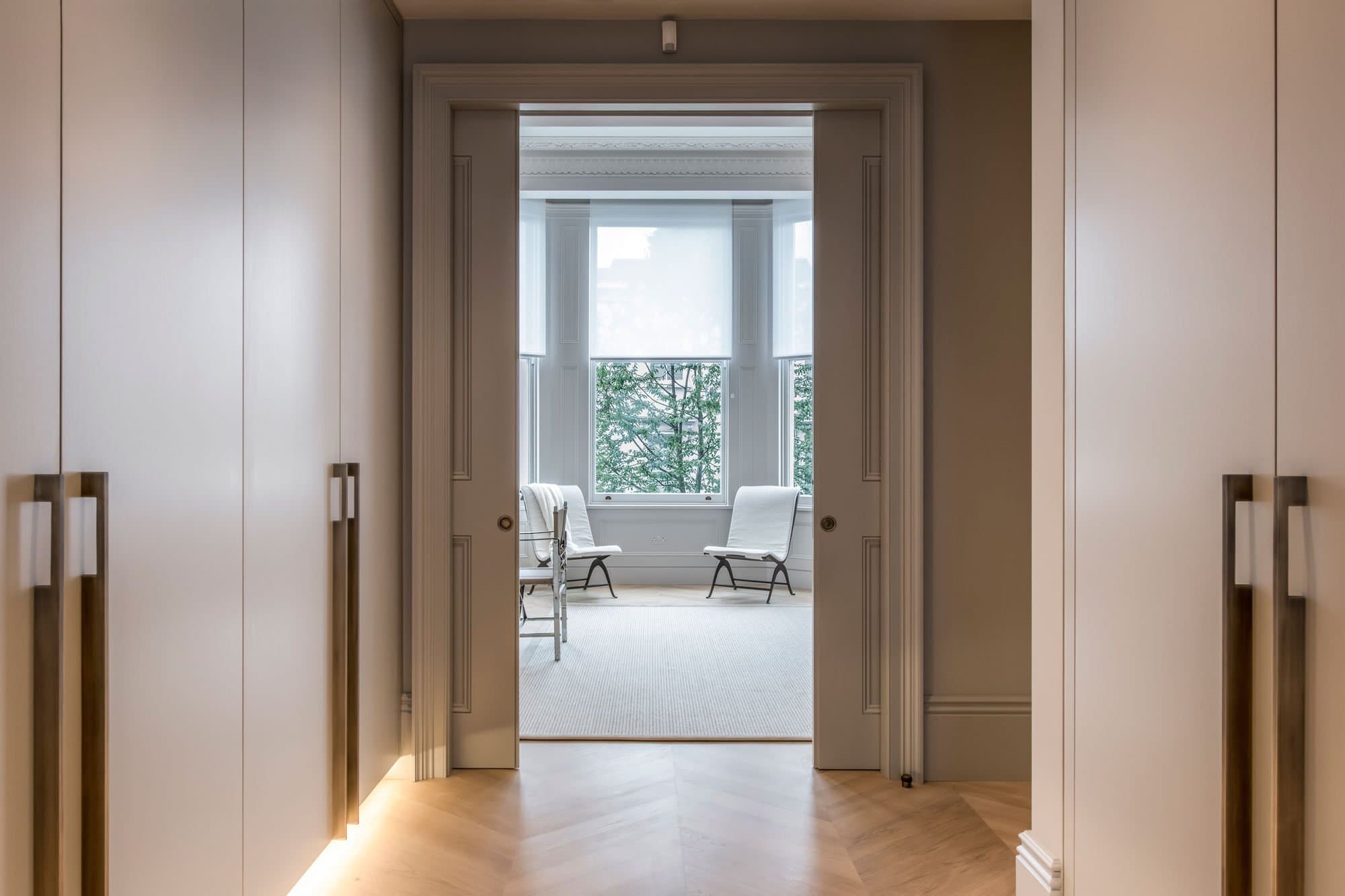 double sliding pocket doors
